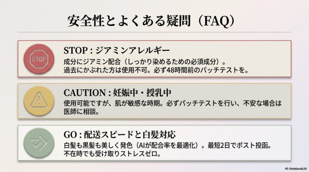 カラリスヘアカラーに関するよくある質問(FAQ)