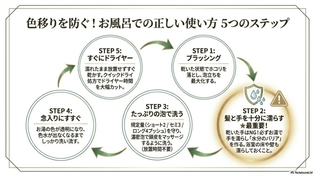 口コミを覆す!リシリアフレルの色移りを防ぐ正しい使い方とコツ