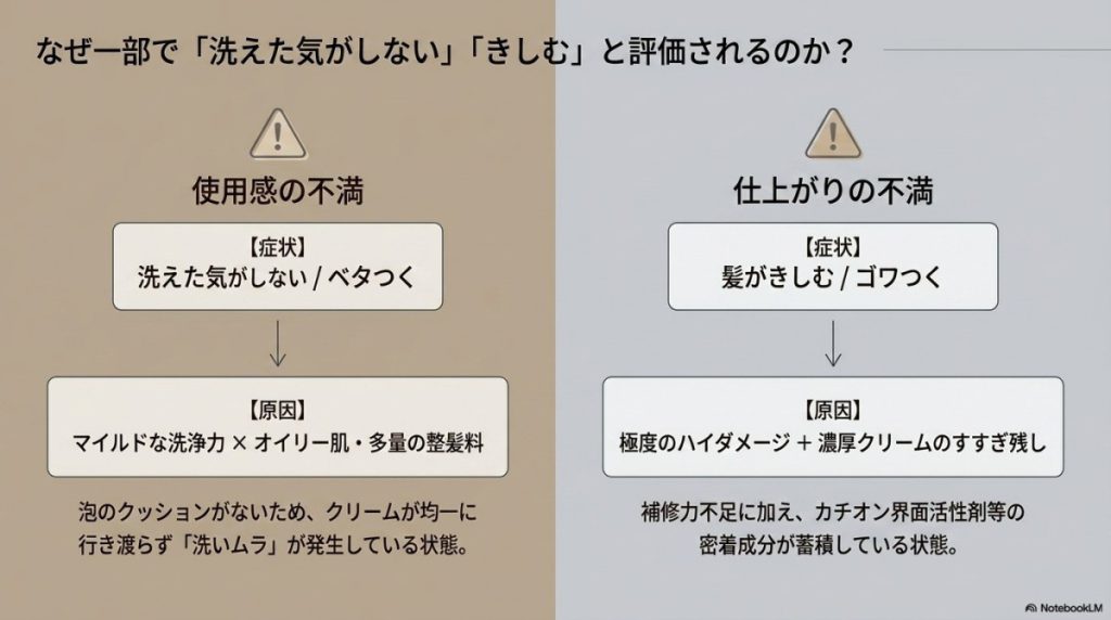 【統計データで判明】coconeシャンプーの悪い口コミ・評判と原因解析