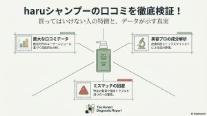 haruシャンプーの口コミを徹底検証！買ってはいけない人の特徴