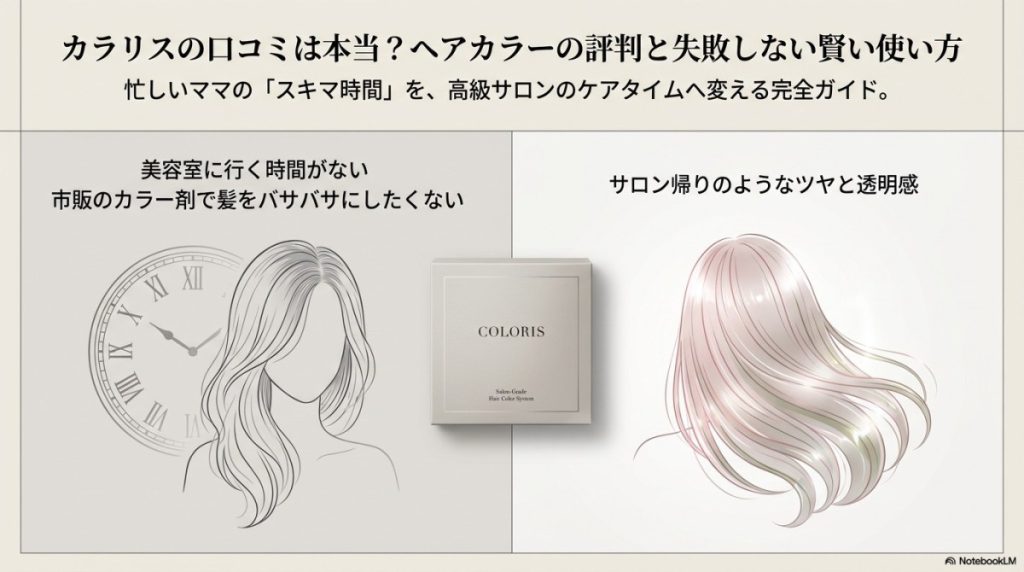 カラリスの口コミは本当？ヘアカラーの評判と失敗しない賢い使い方