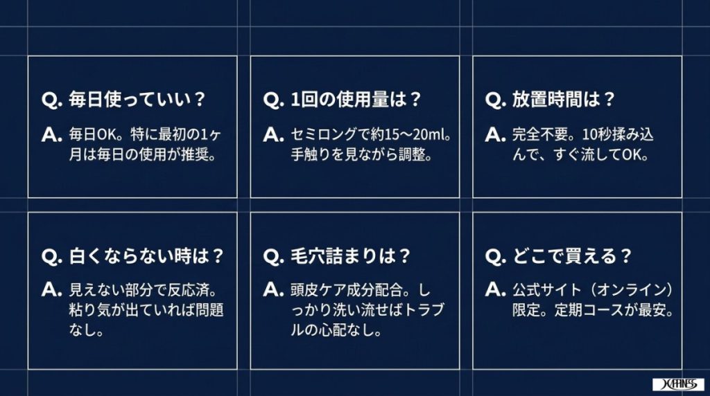 トリコレに関するよくある質問(FAQ)7選