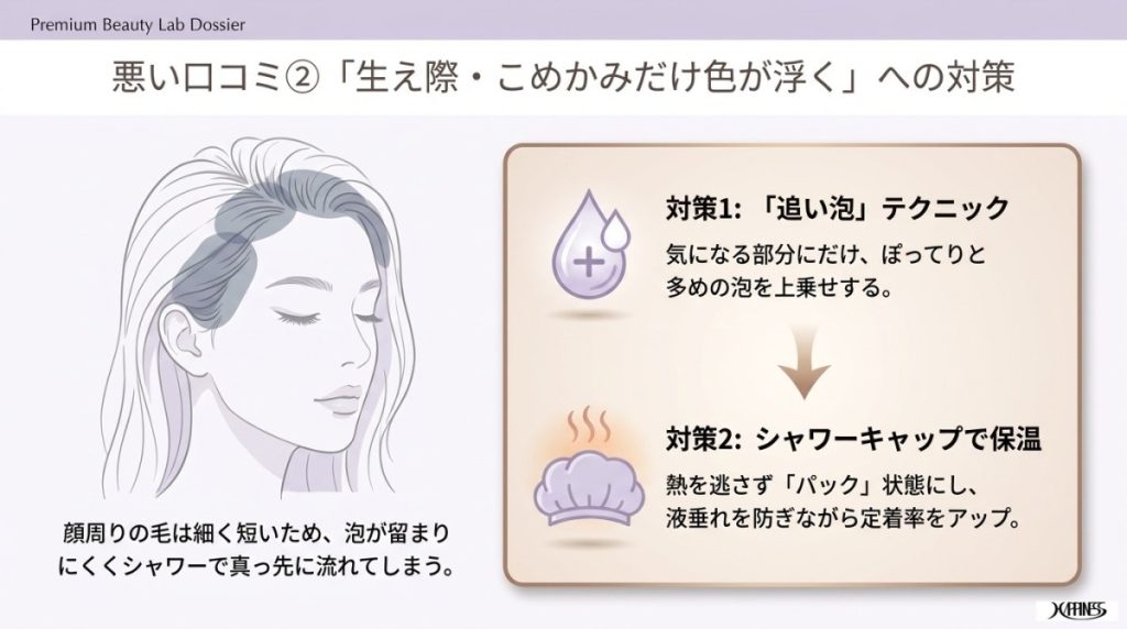 染まらないって本当？ナイブのカラーシャンプーの口コミと失敗しない