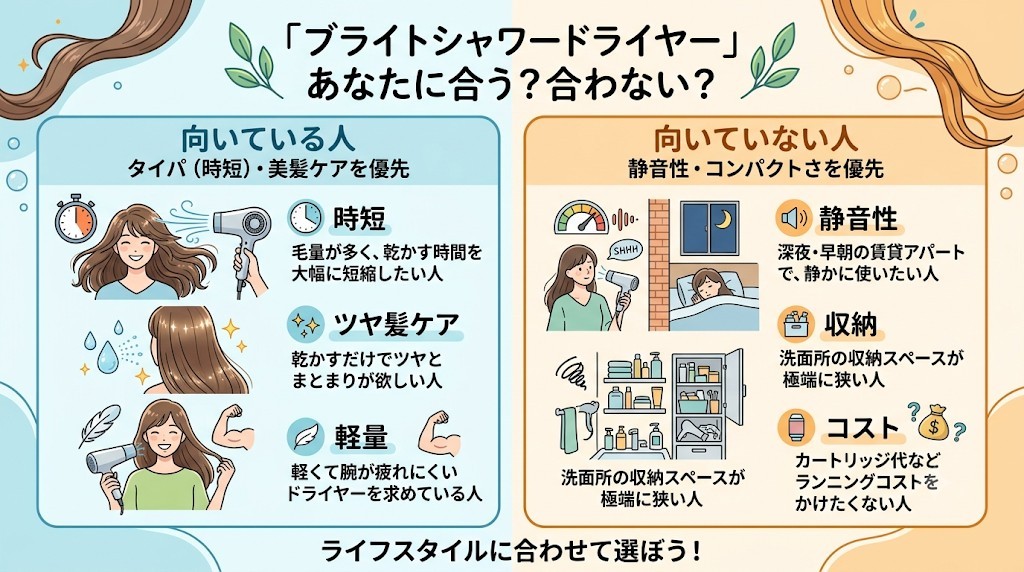 データ監査】ブライトシャワードライヤーの口コミ600件徹底検証