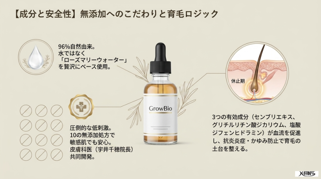 3本◆正規品◆レディースヘア 薬用育毛剤グロウビオ 120mL 新品未使用品◆ グロウビオ育毛剤の口コミは嘘？箱を捨てずに4千円得する買い方